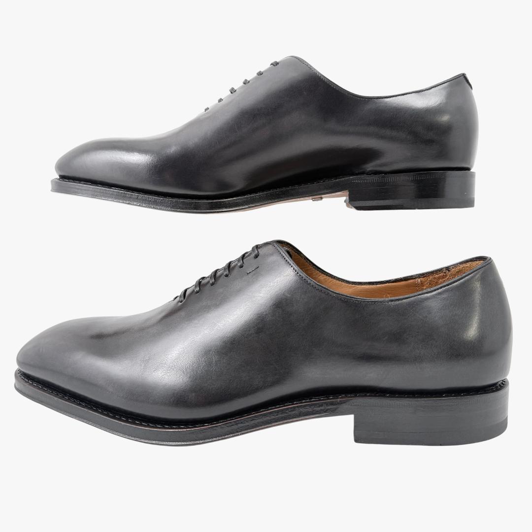 定価20万【極美品】フェラガモ トラメッザ　ホールカット 一枚革 革靴 28㎝