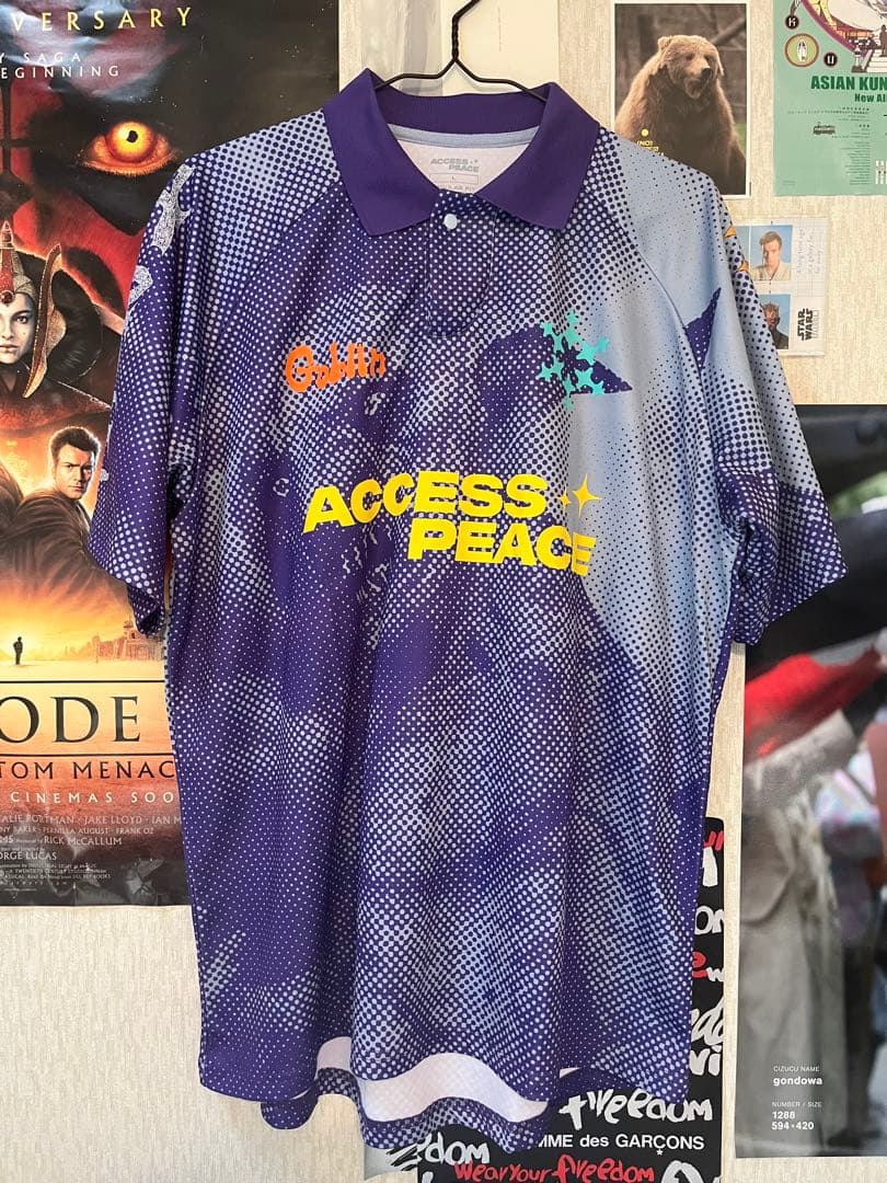 ACCESS PEACE x GOBLIN ゲームシャツ