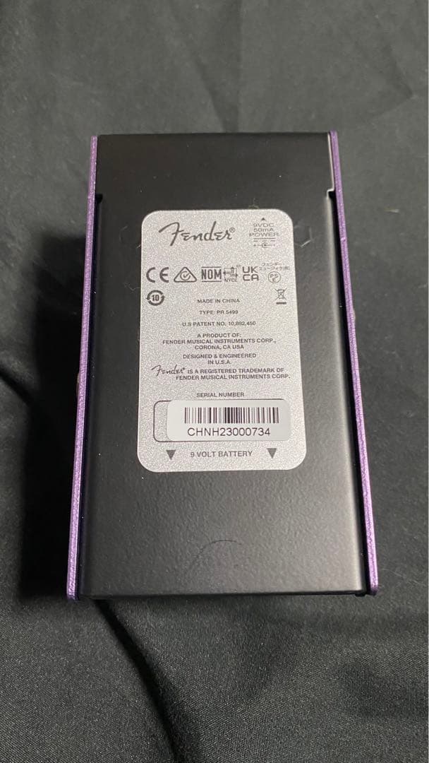 美品Fender THE PELT ギターエフェクター　ペルト