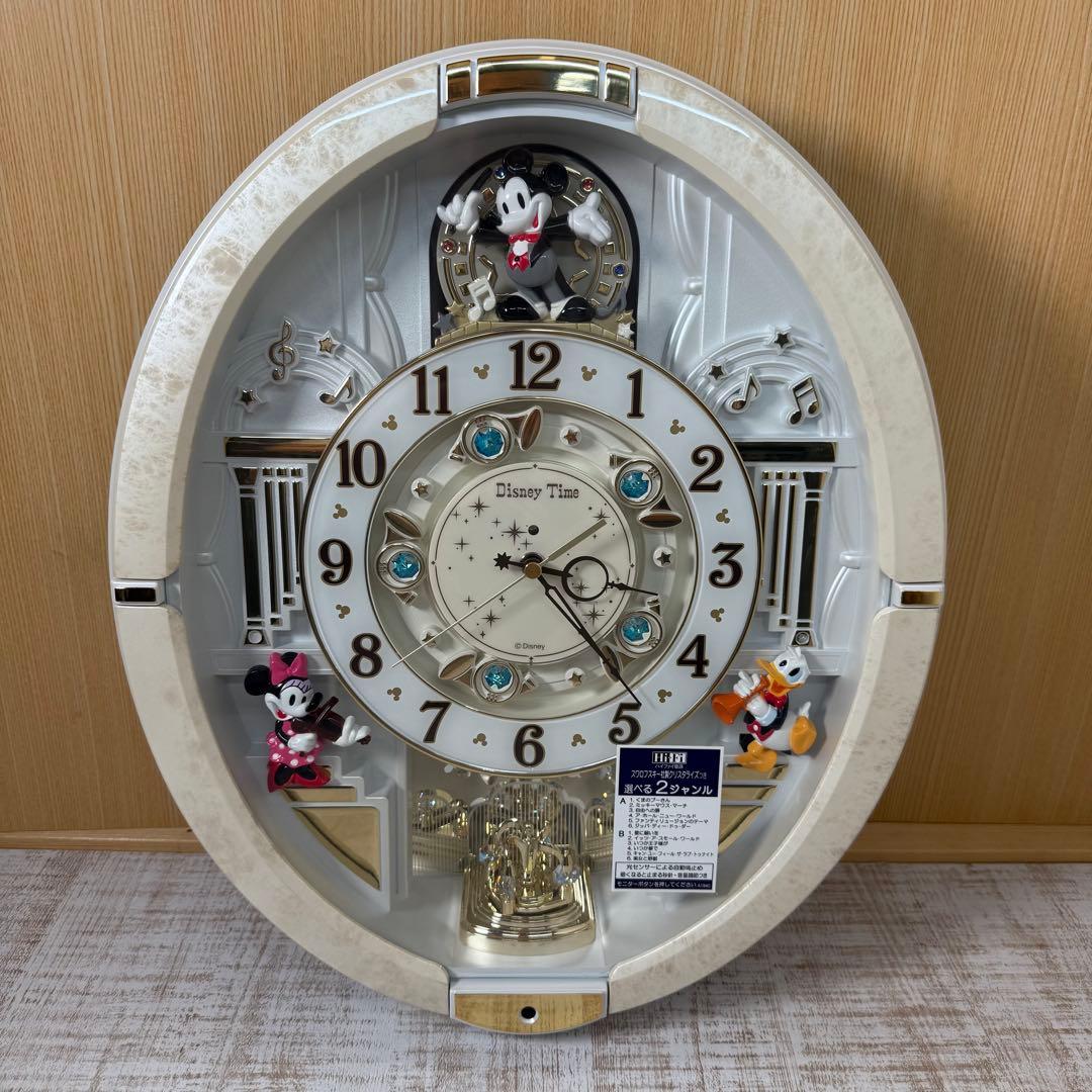 未使用品　SEIKO セイコー ディズニータイム からくり時計 FW574W
