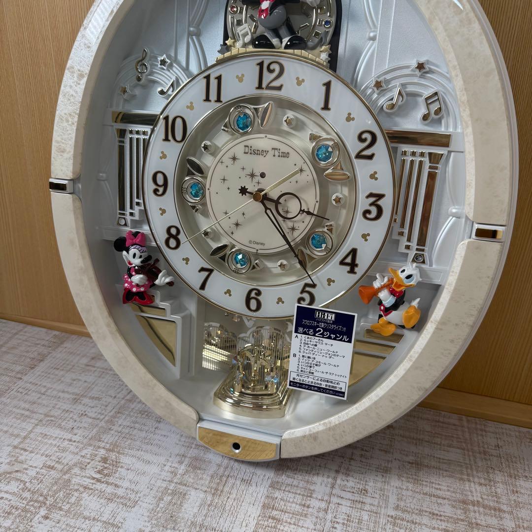 未使用品　SEIKO セイコー ディズニータイム からくり時計 FW574W
