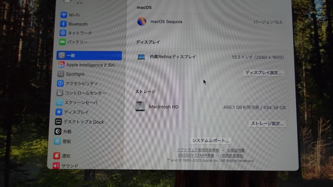 MacBook Pro13 M1 16GB 512GB 充放電58回残量91%