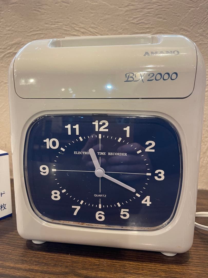 AMANO BX2000 電子タイムレコーダーセット