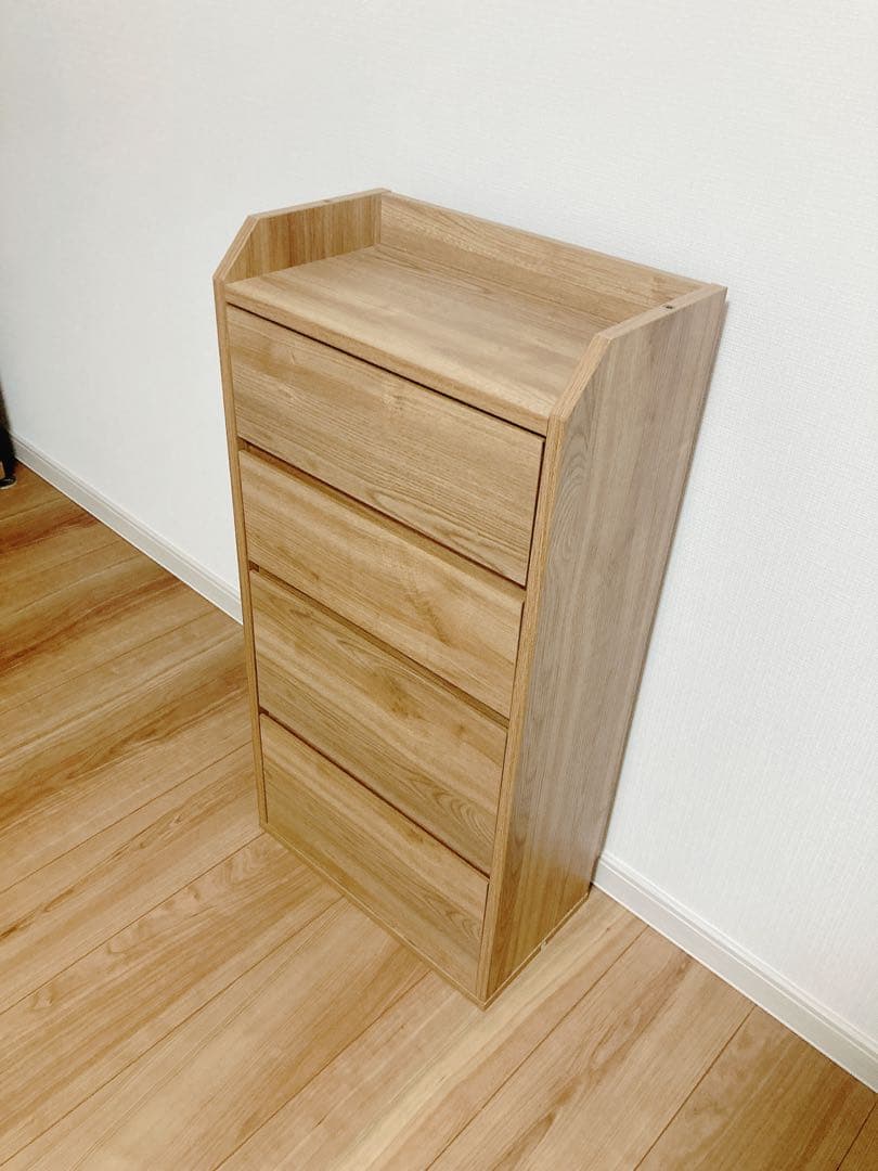 【超美品】薄型カウンター下収納 チェスト