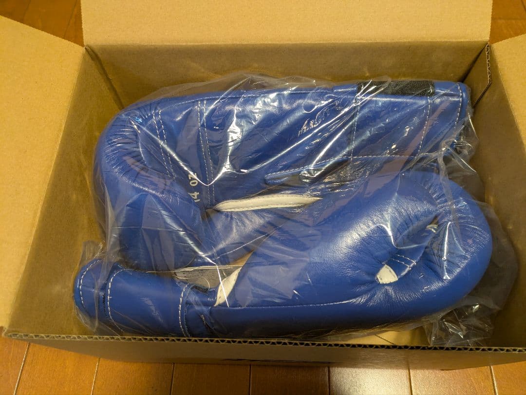 winning ウイニング ボクシンググローブ 14oz 青 MS-500B