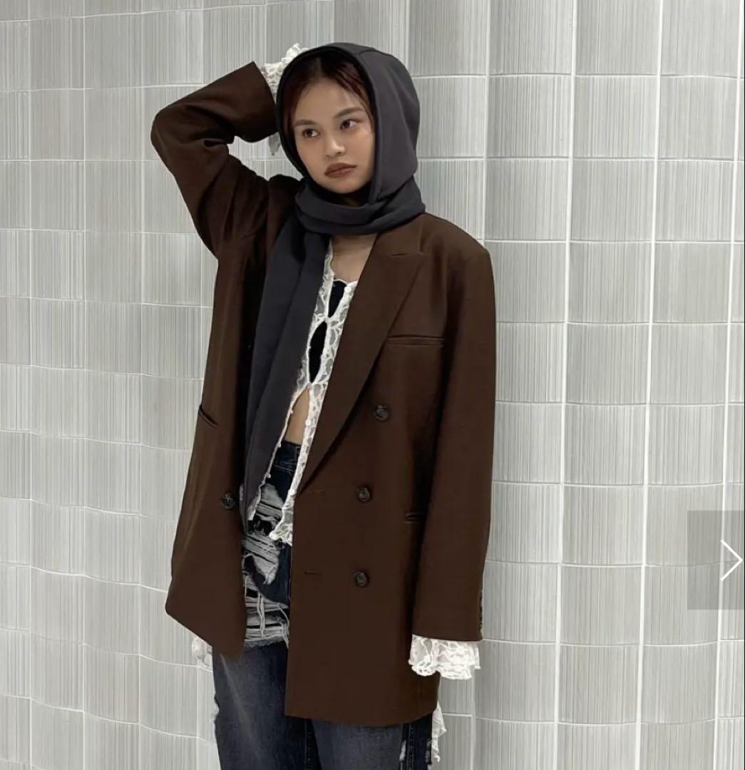 小物 UND SWEAT TIE HOOD