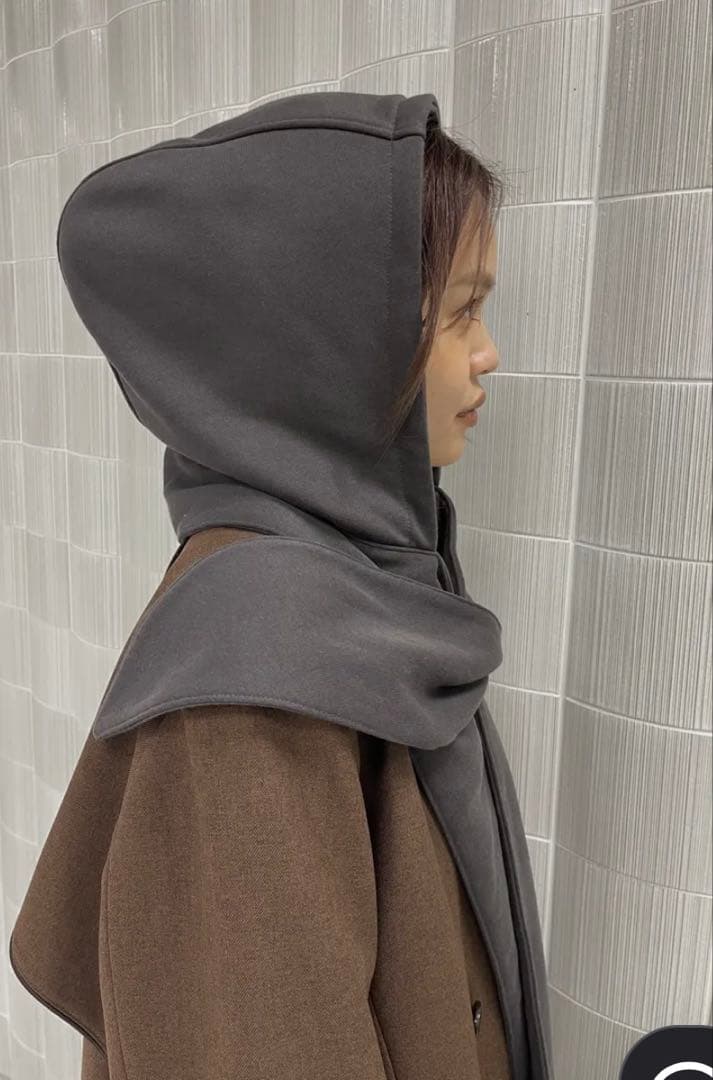 小物 UND SWEAT TIE HOOD