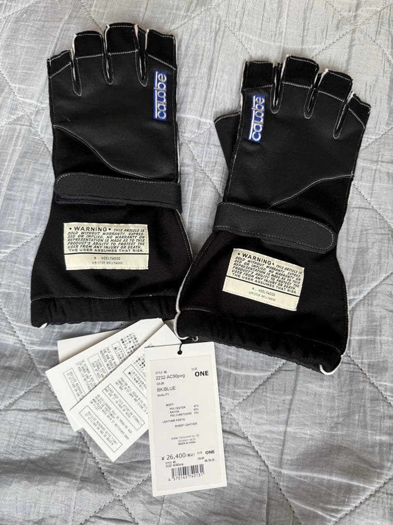 N.HOOLYWOOD(エヌハリウッド) グローブ 手袋 ブラック