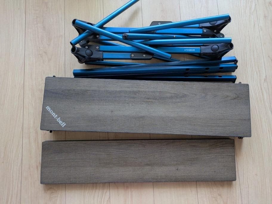 mont-bell マルチフォールディングテーブルワイド (下段サブボード付)