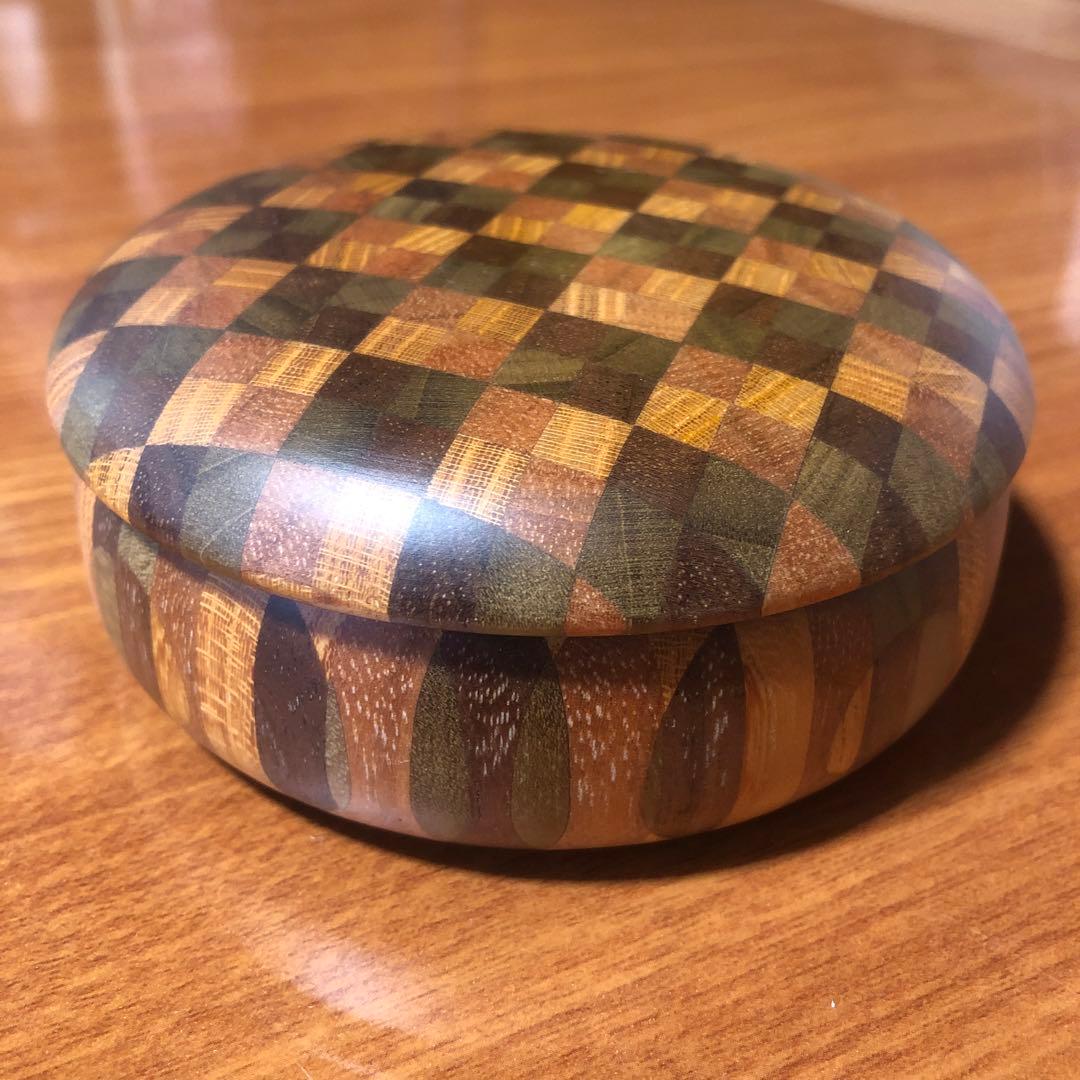 寄木細工 箱根細工 菓子器 小物入れ ナッツ皿 アクセサリーケース 小皿 無垢