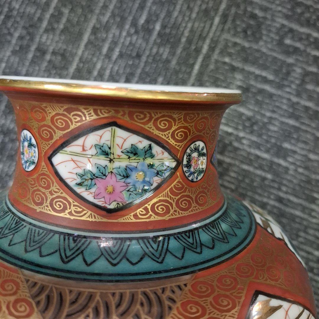 九谷焼金襴手大花瓶