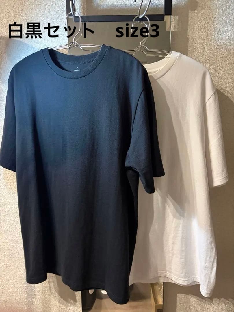 Graphpaper パックTシャツ 2色セット size3（Ｌ）