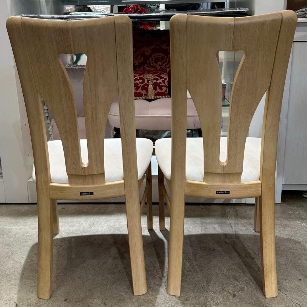 iΦ【3点セット】Karimoku Chitano ダイニング テーブル チェア