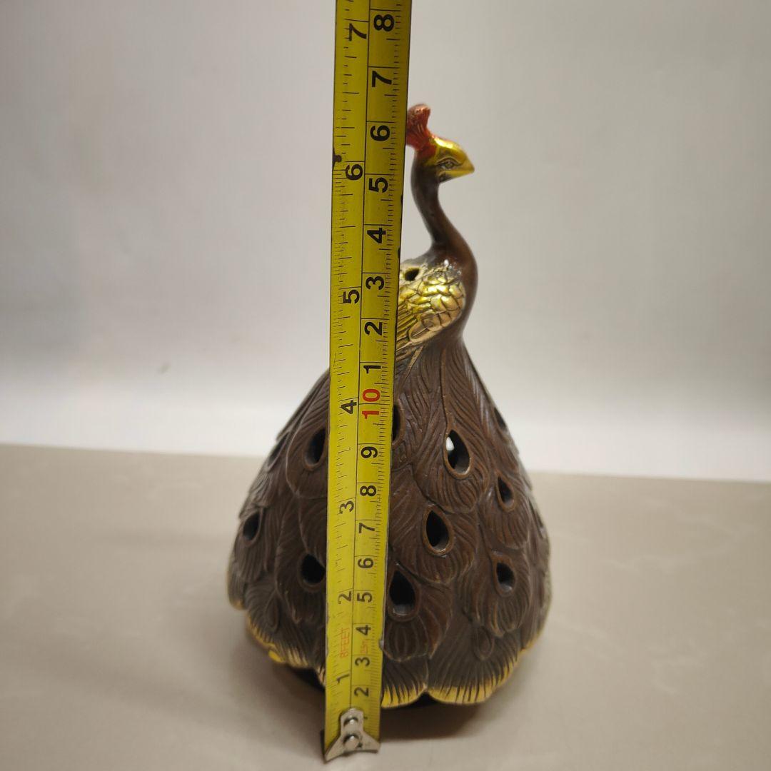 香炉 孔雀香薫炉 吉祥鳥 室内 机 茶台 装飾品 工芸品 置物