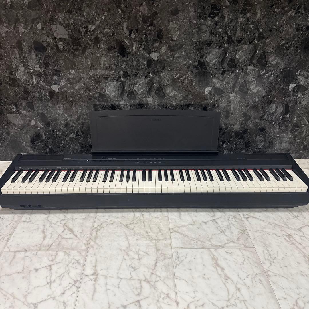 Yamaha ブラック電子ピアノ