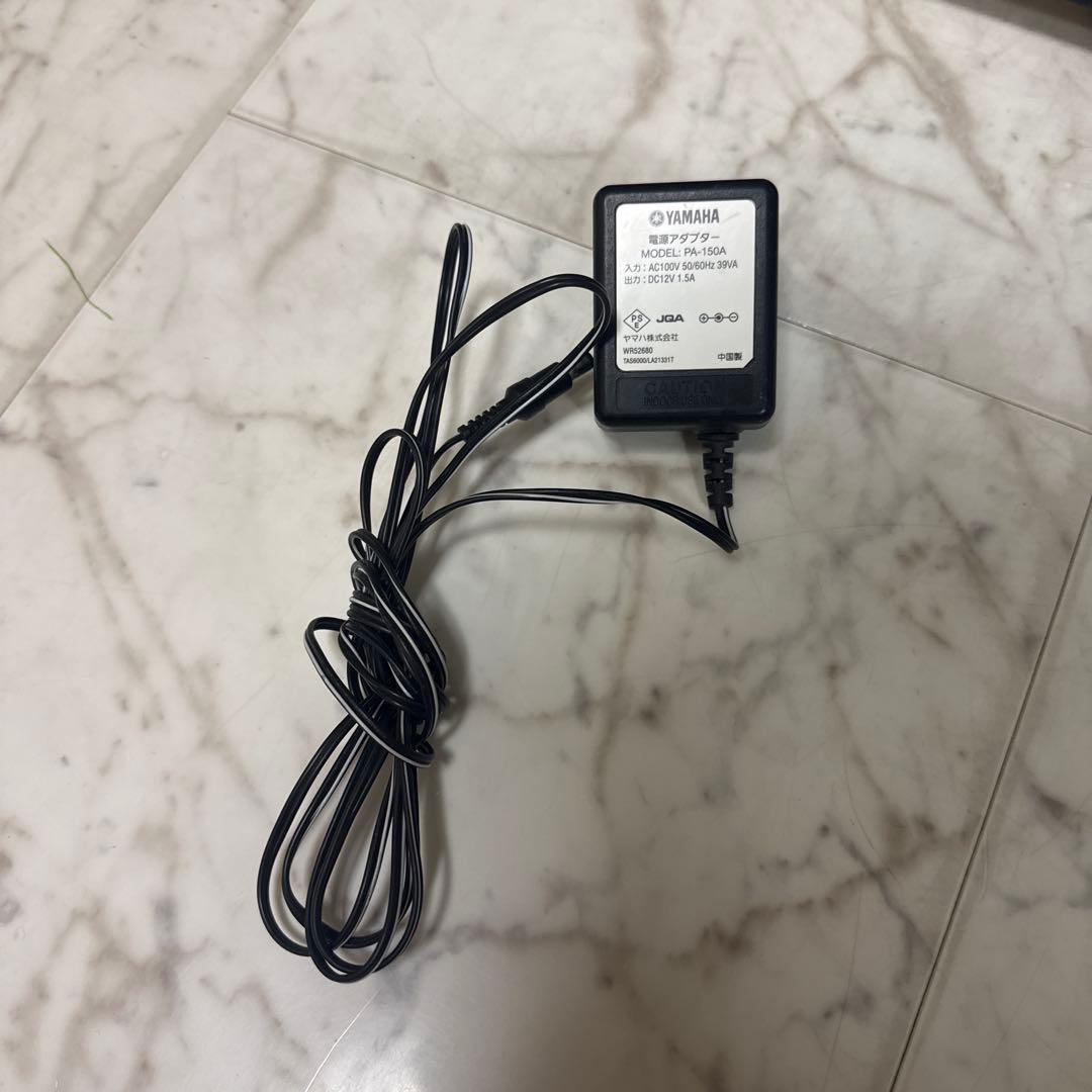 Yamaha ブラック電子ピアノ