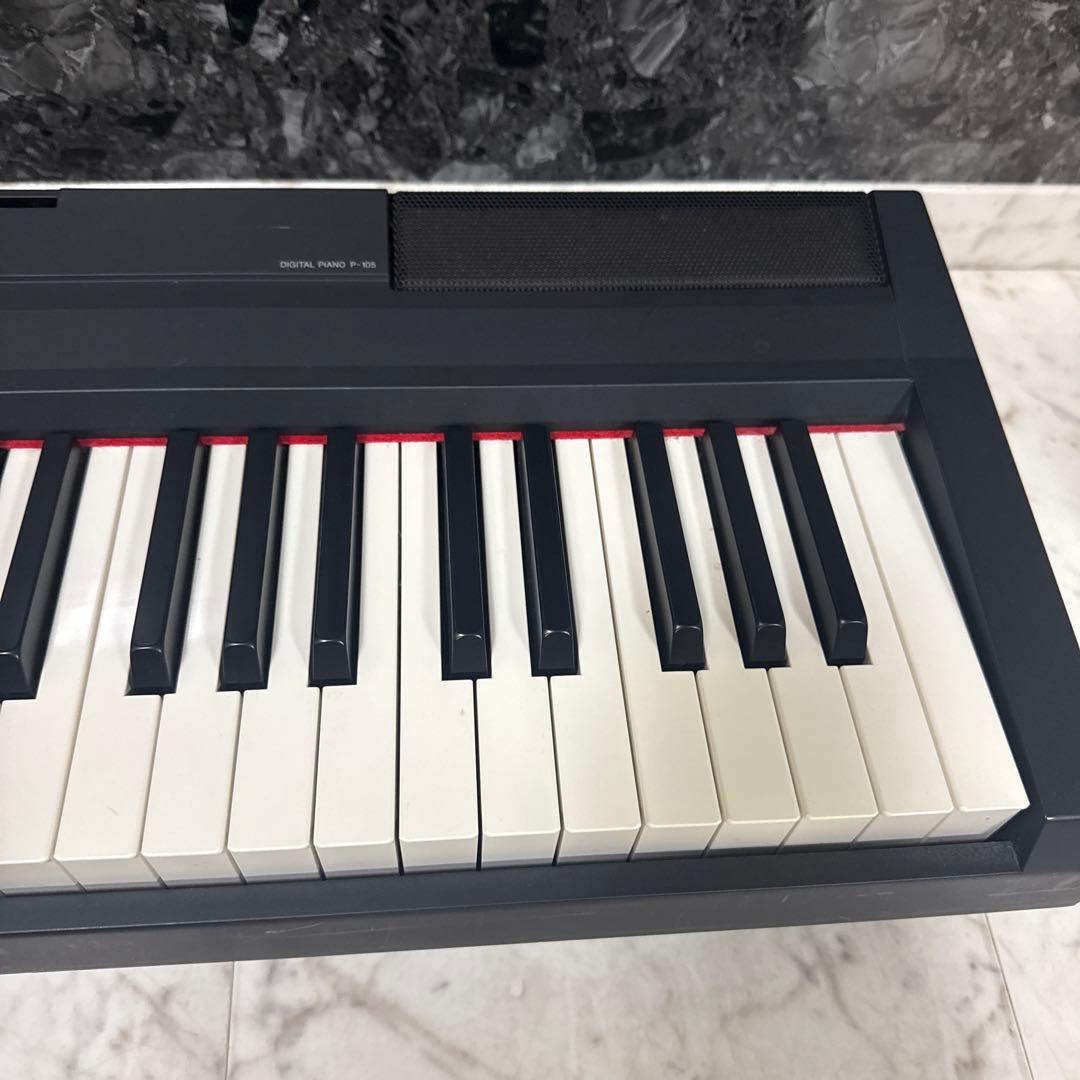 Yamaha ブラック電子ピアノ