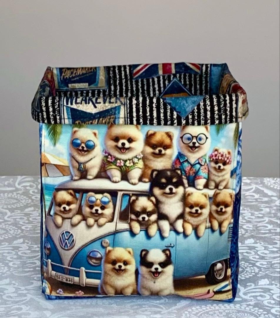 Guri　みんなでごろ寝わんこ　小物入れ