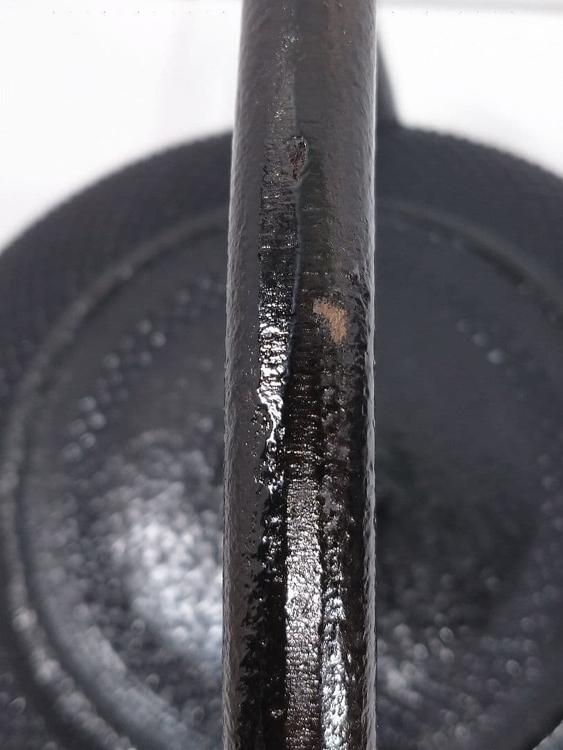 南部鉄器 南部鉄瓶 鍋元 算玉アラレ 1.5L 鉄瓶 未使用保管品