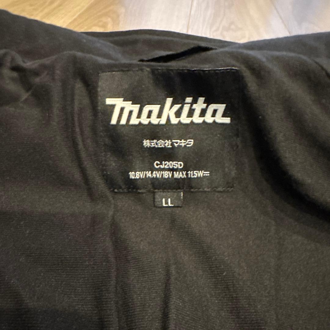 マキタ　充電式暖房ジャケット CJ205DZ バッテリーホルダ付