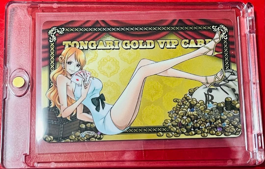ナミ ワンピースタワー トンガリゴールドビップカード GOLD VIP CARD