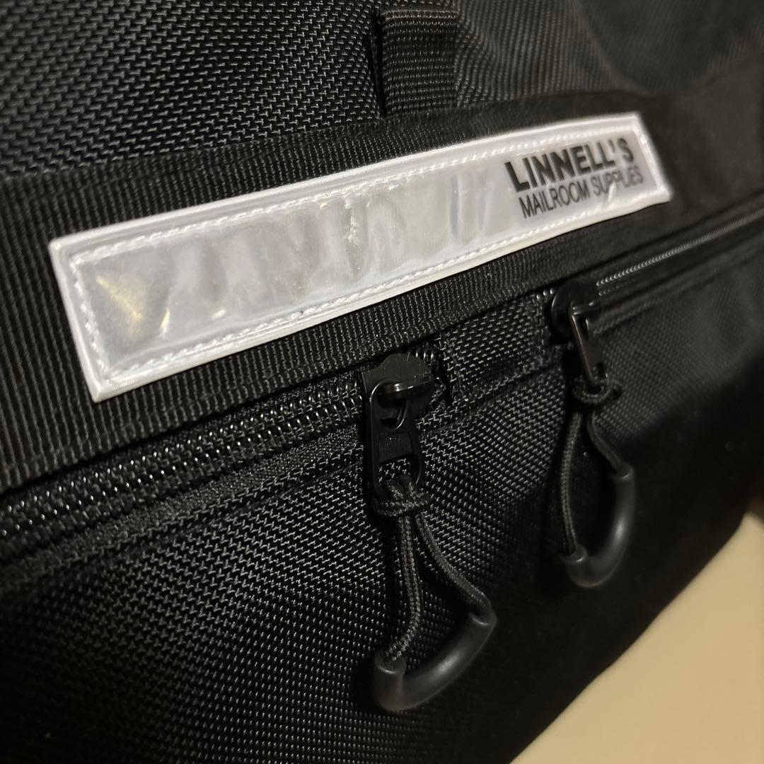 【未使用】MICHAEL LINNELL ボストンリュック ブラックホワイト