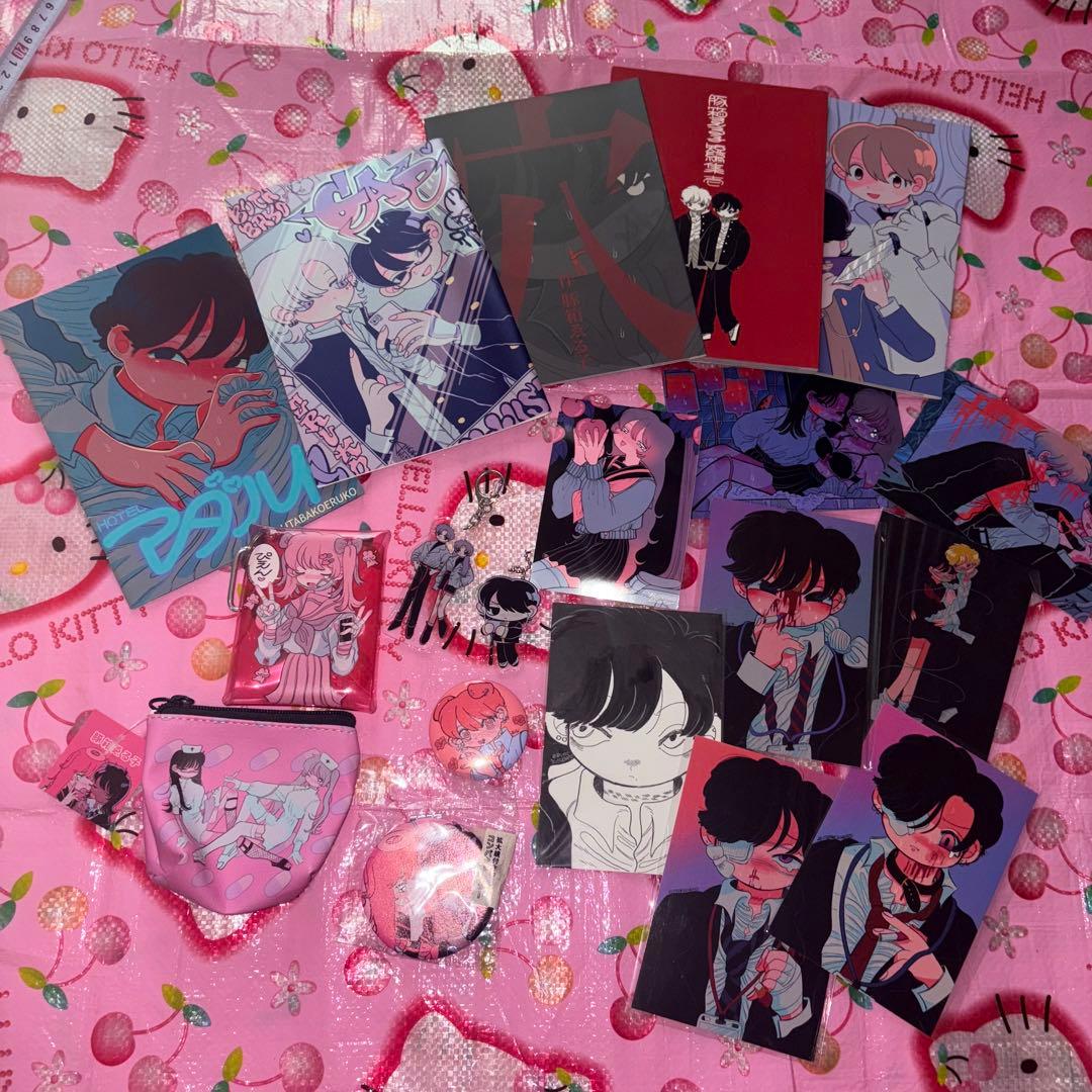 豚箱ゑる子さん グッズ 本 原画 ポストカード まとめ売り