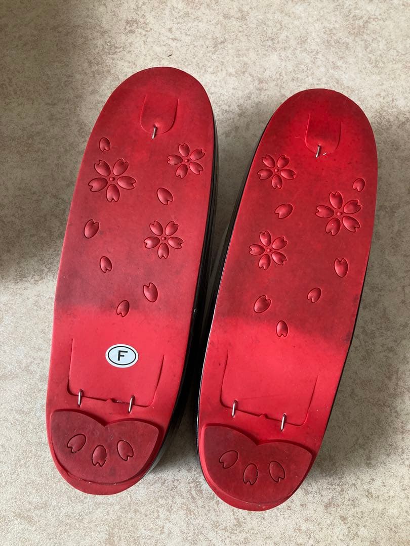 草履、バッグセット　成人式　黒