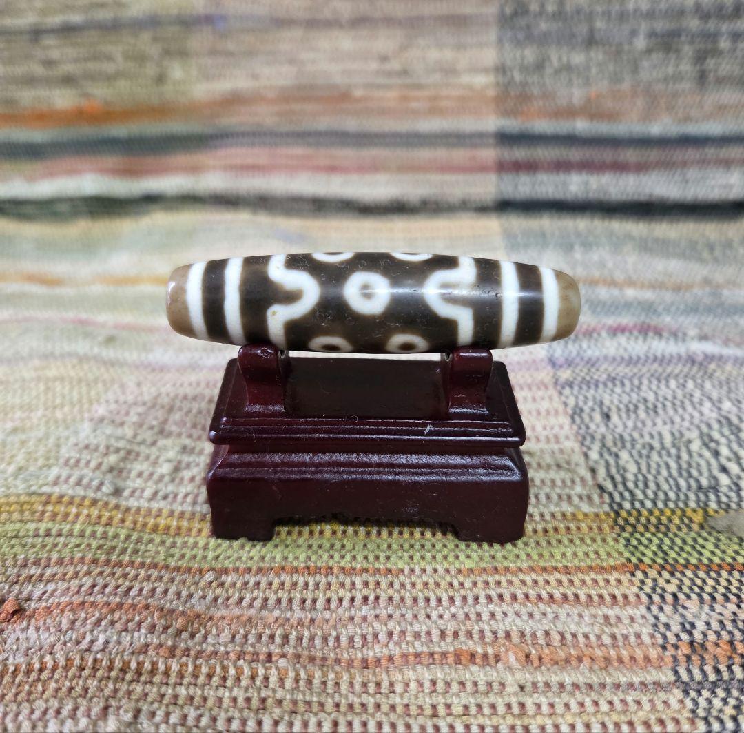 047天珠　正統派　七眼天珠　dzibeads！