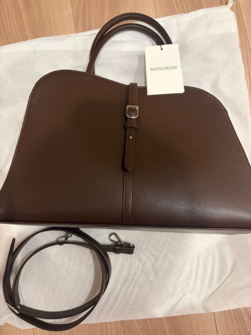 【未使用】MONOROW BLANC MEDIUM BURGUNDY BROWN