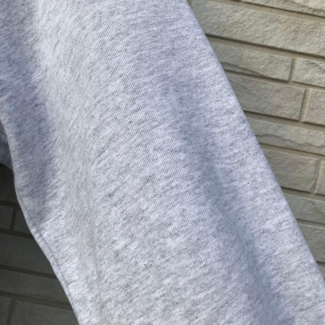 PHATRNK×SRVNTZ　パーカー　XL　アッシュグレー　ブルー