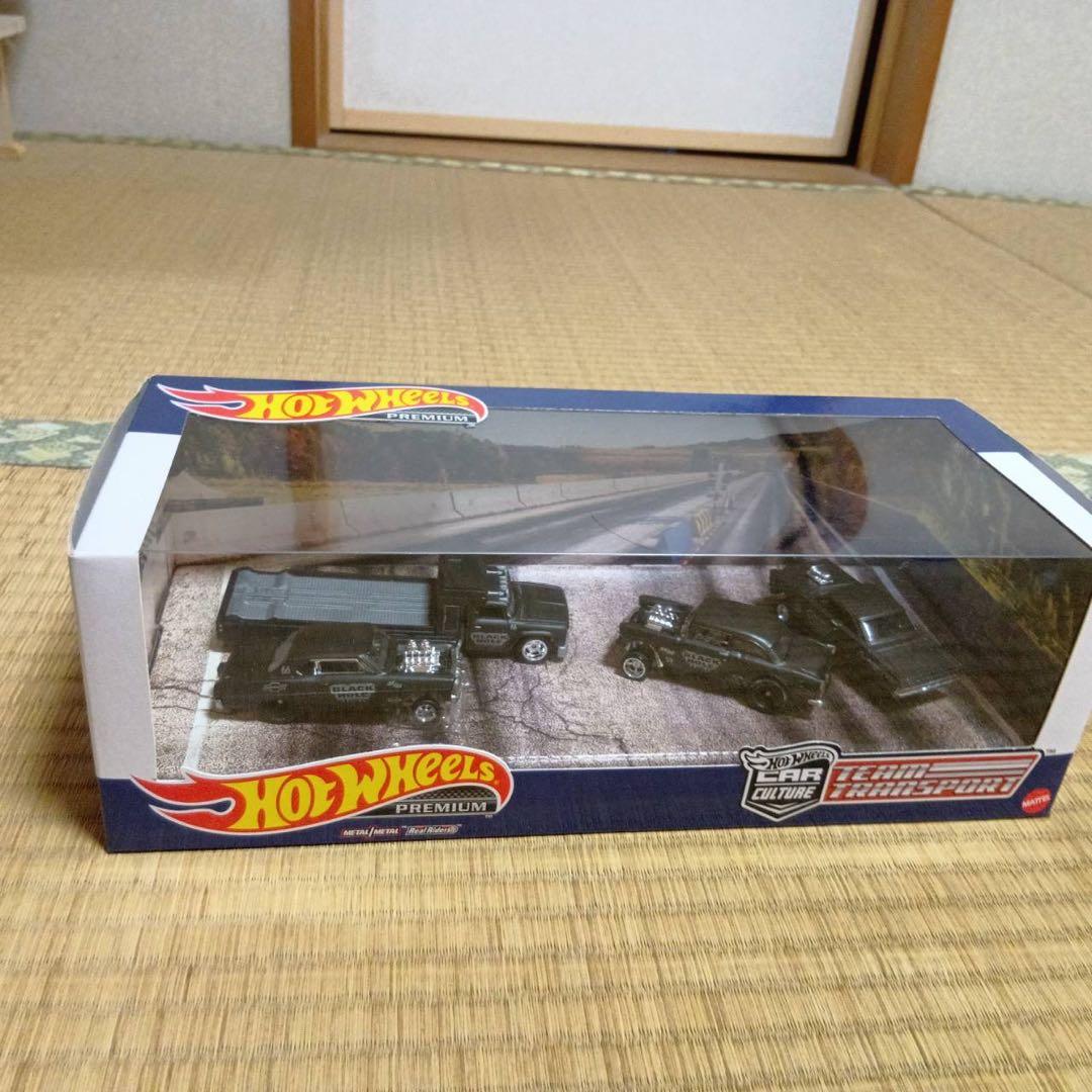 【5点セット】ホットウィール　トランスポーター　M2 トレーラー　セット