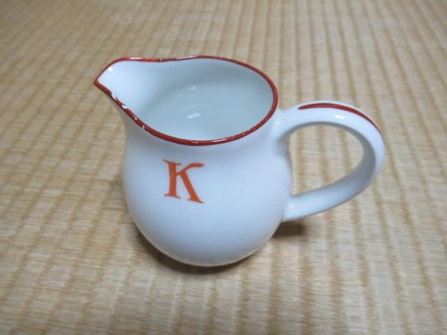 1930年頃◆大倉陶園オールド大倉初期裏印『K』シュガーポットとミルクピッチャー