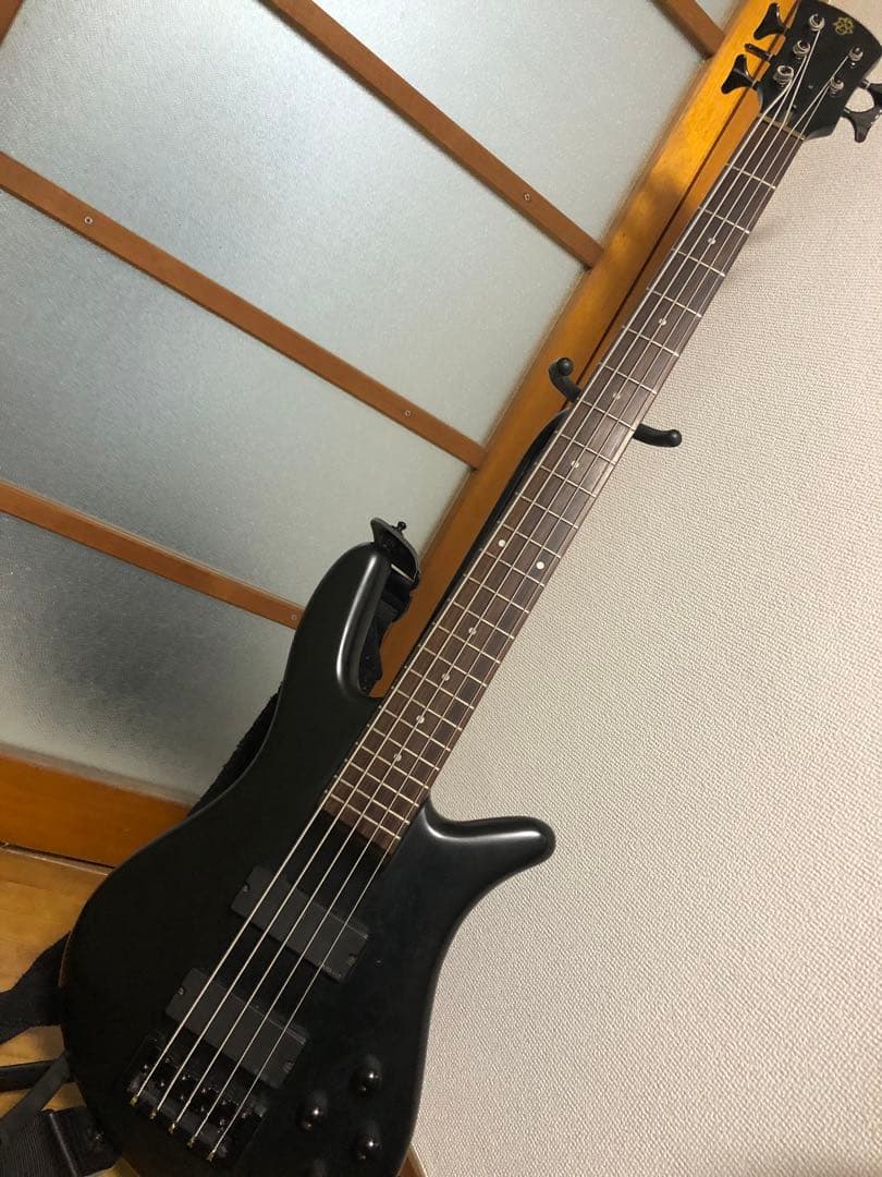 SPECTOR 5弦ベース　マットブラック　韓国製(推定)