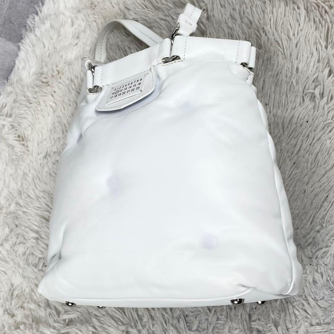 A4可 美品 メゾンマルジェラ レザー 2WAY ショルダーバッグ グラムスラム