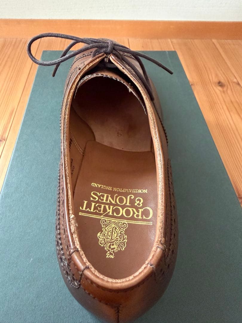 クロケット&ジョーンズ Westfield2 ダークブラウン UK5.5