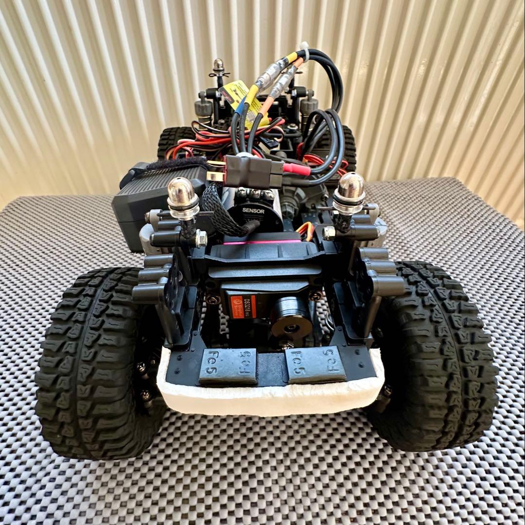 w*z様 タミヤ 1/10 CC-02シャーシ＆ブラックフット ボディ