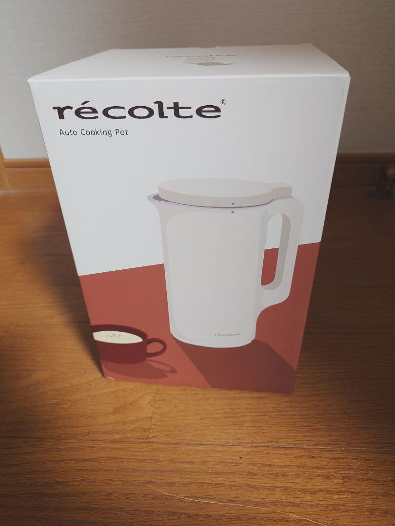 ハルピッピ　レコルト 自動調理ポット　クリームホワイト