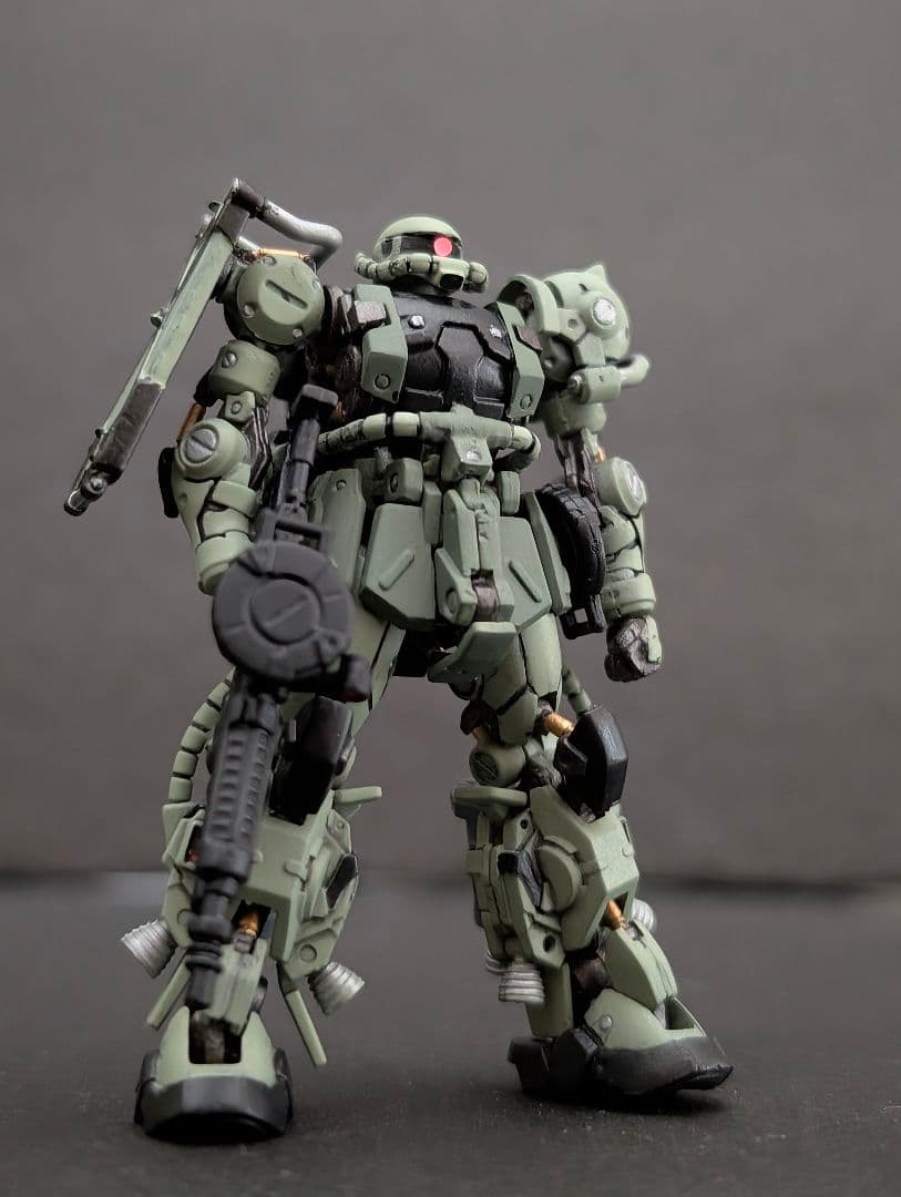 ガンダムアーティファクト 高機動型ザクII 量産型カラー 塗装 ガンプラ 完成品