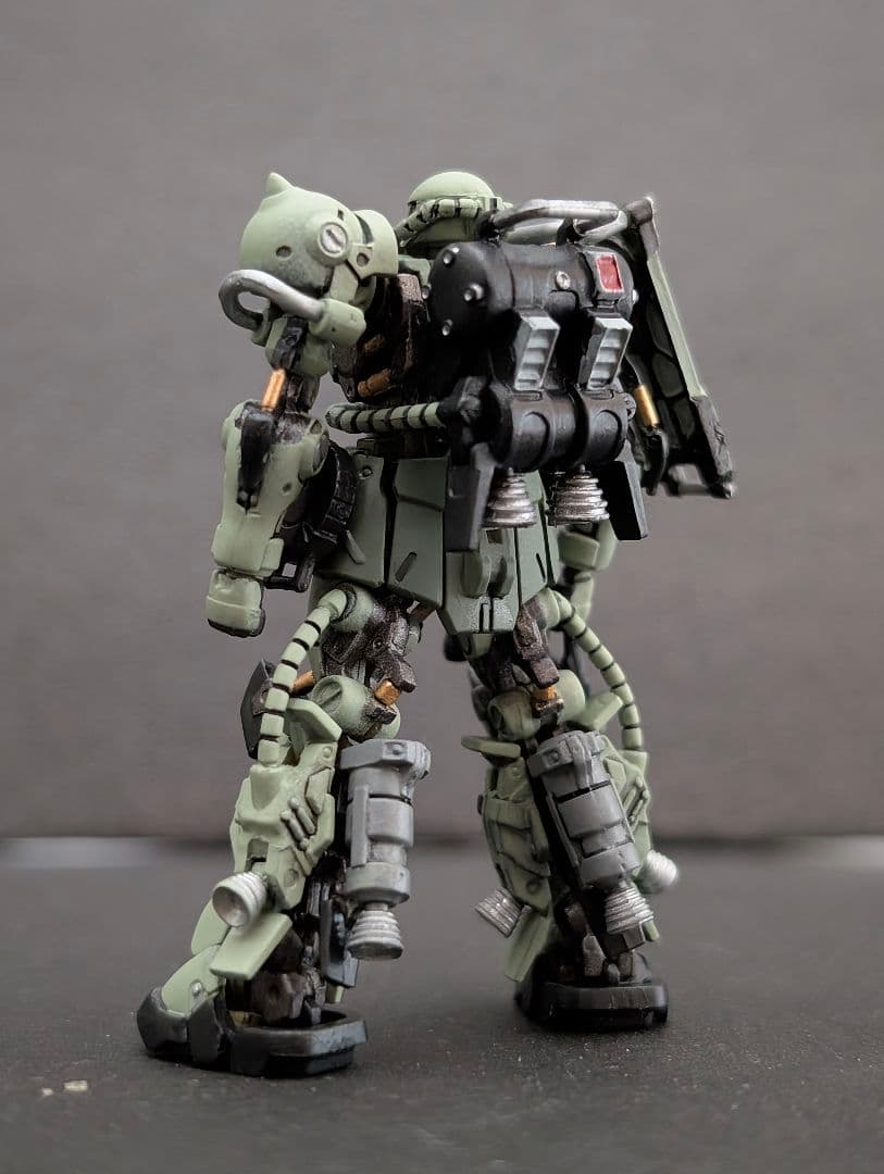 ガンダムアーティファクト 高機動型ザクII 量産型カラー 塗装 ガンプラ 完成品