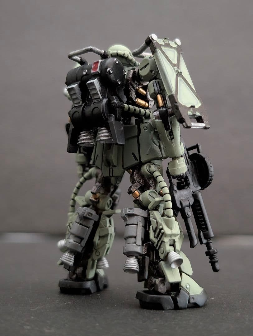 ガンダムアーティファクト 高機動型ザクII 量産型カラー 塗装 ガンプラ 完成品