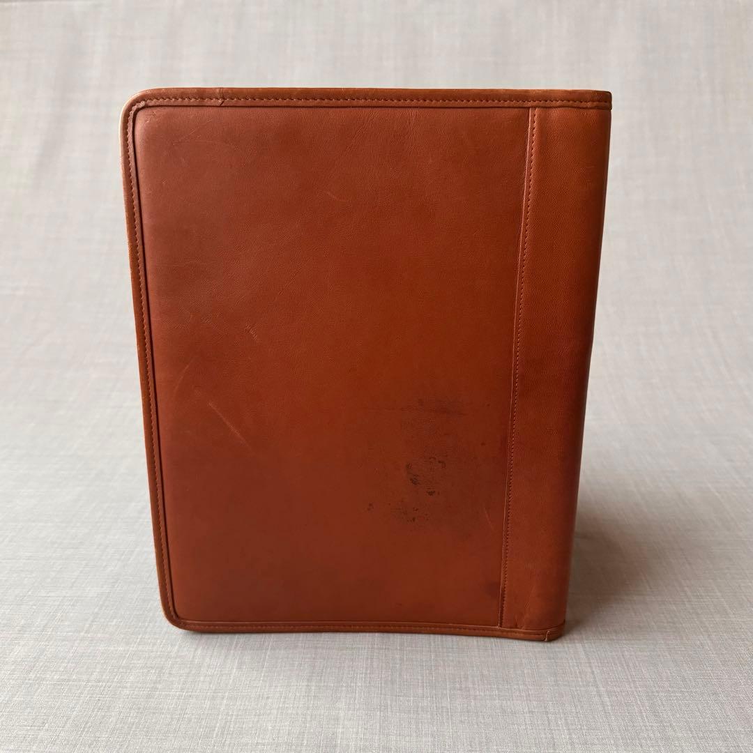 COACH コーチ レザー ドキュメントケース ブラウン