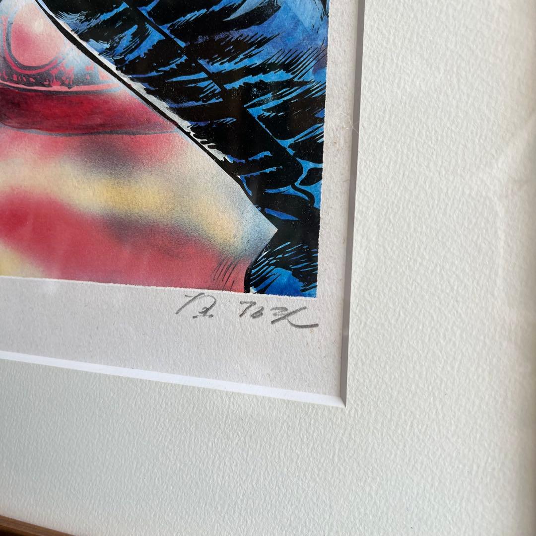 C84激レア✨　7/120 北斗の拳 リトグラフ 直筆サイン　原哲夫