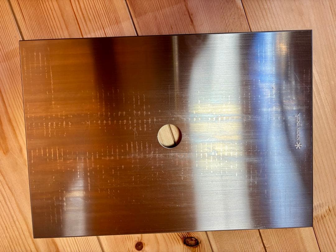 スノーピークIGTフレームアイアンテーブル + マルチファンクションテーブル竹