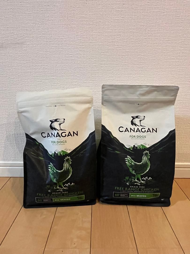 CANAGAN ドッグフード 2キロ×2袋