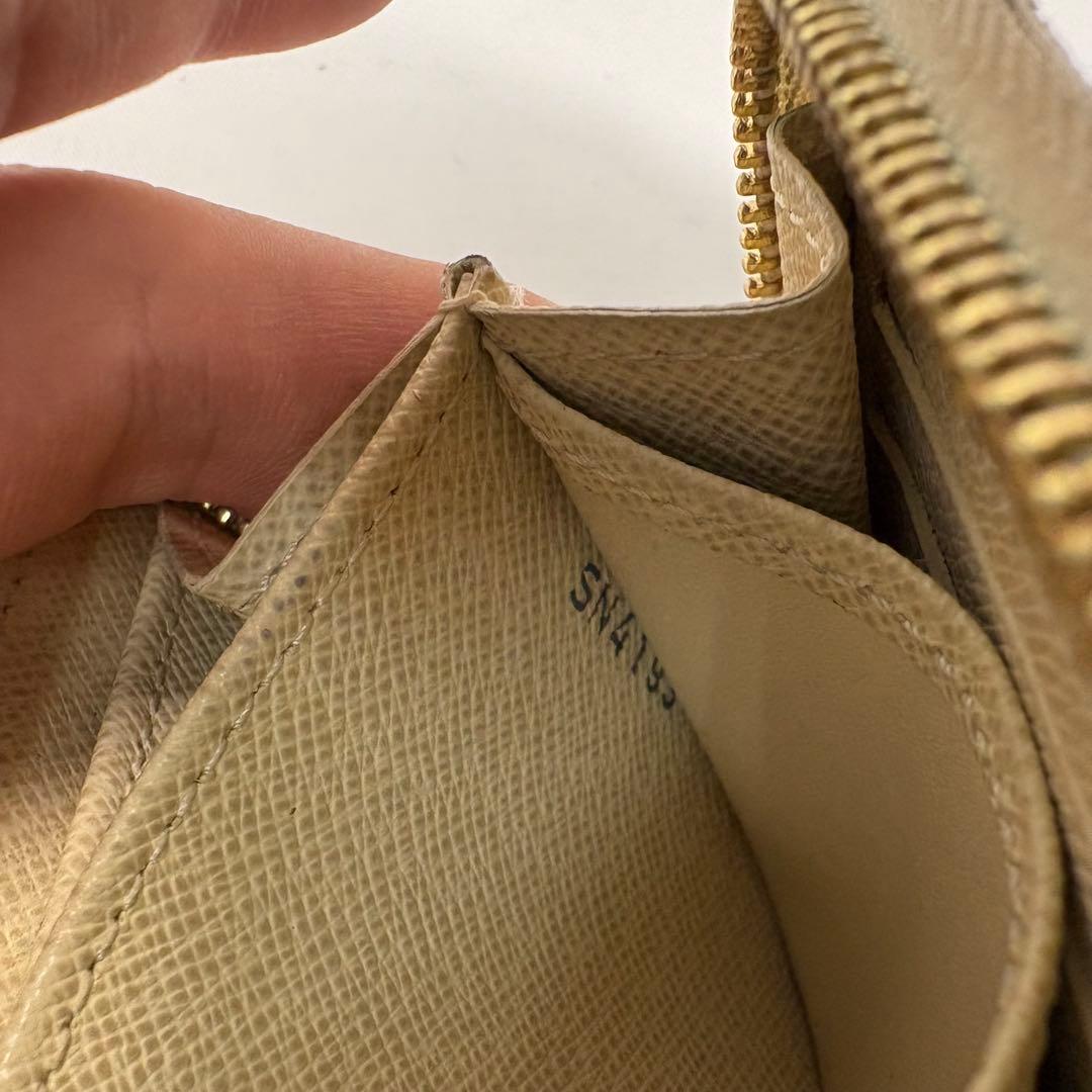 LOUIS VUITTON ルイヴィトン ダミエアズール ジッピーパース