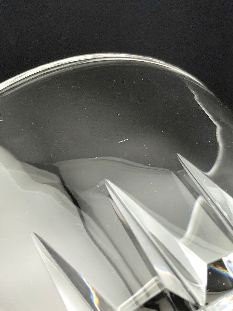 【超希少】佐々文夫 HOYA 最高級クリスタル アイスペール 共箱付 切子