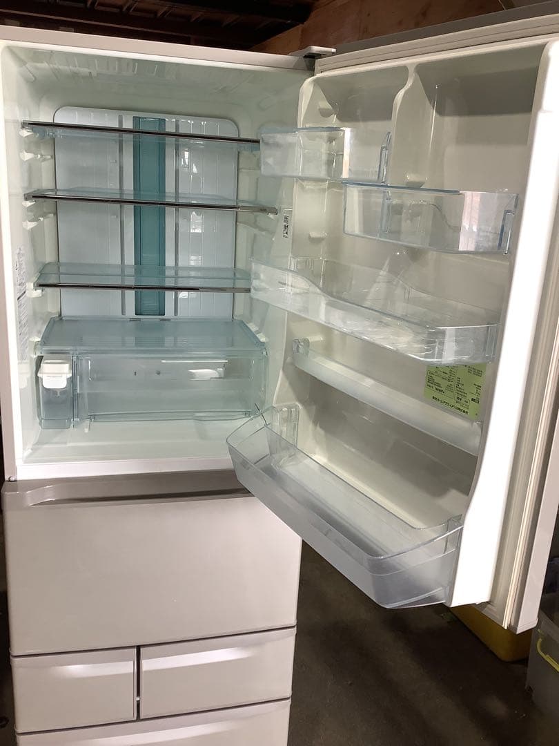 東芝 5ドア冷蔵庫 GR-E43G(NU) 427L 2012年製 ベジータ