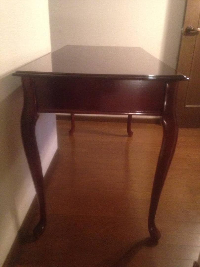 ソフィー専用アンティーク調猫足デスク西洋っぽいイギリスっぽいテーブル