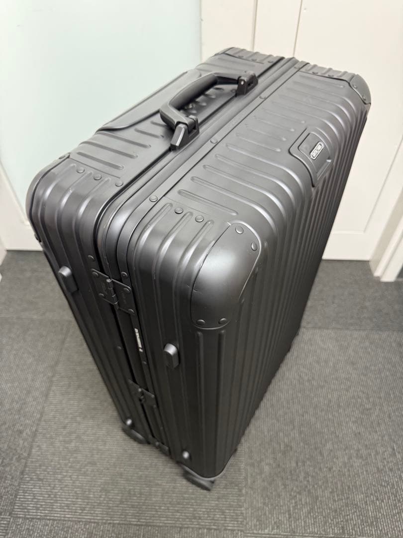 美品RIMOWA トパーズ ステルス 艶消しマットブラック82リットル